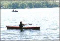 canoe built by Matt Lear